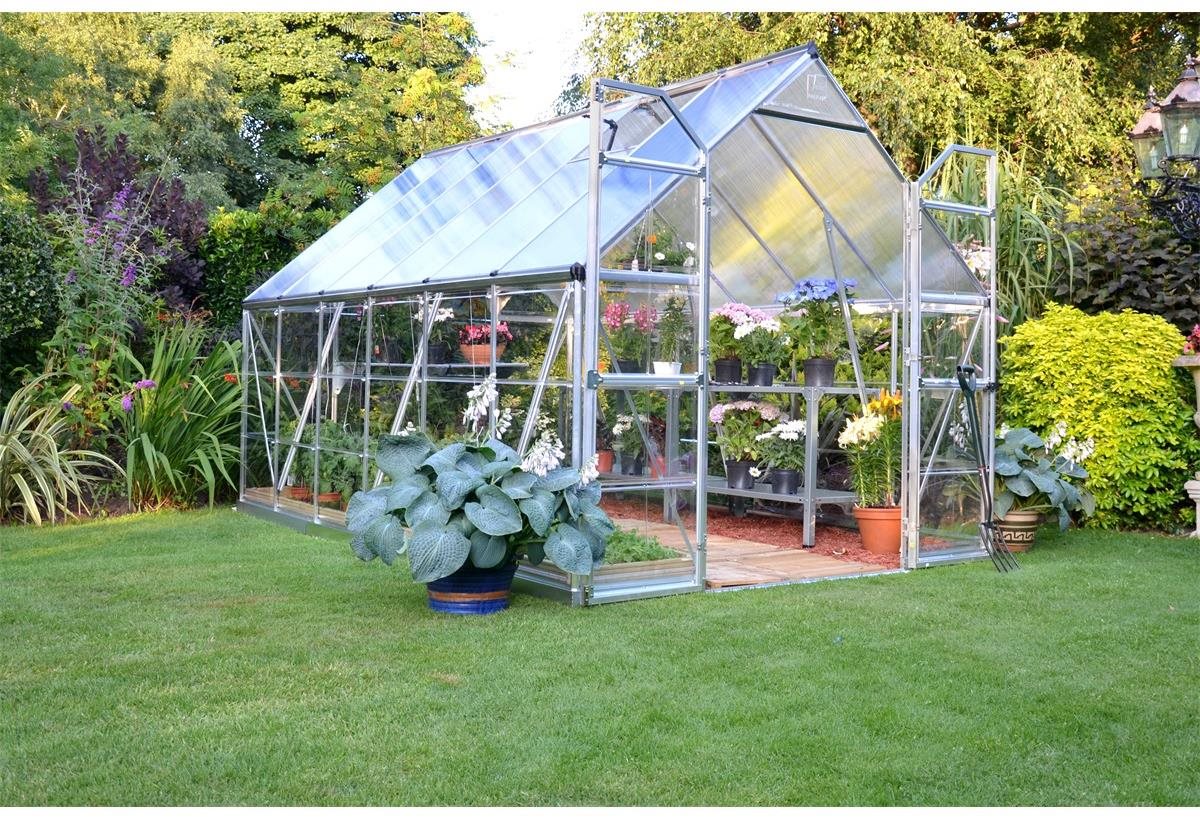 PALRAM Skleník BALANCE, hliník, 366 × 242.5 × 231 cm Skleník