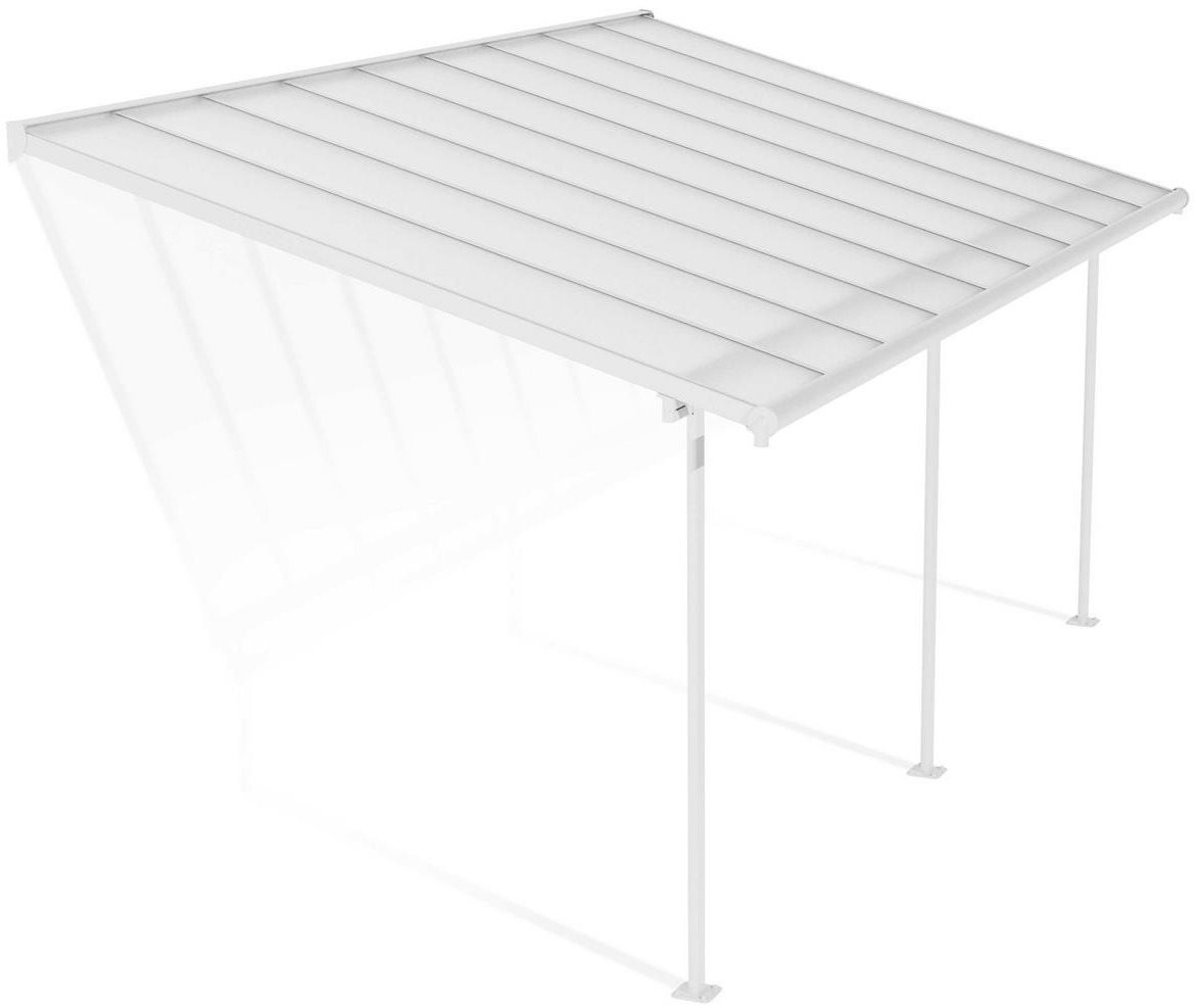 PALRAM Pergola záhradná SIERRA 5400, biela 3 × 5,46 m Pergola