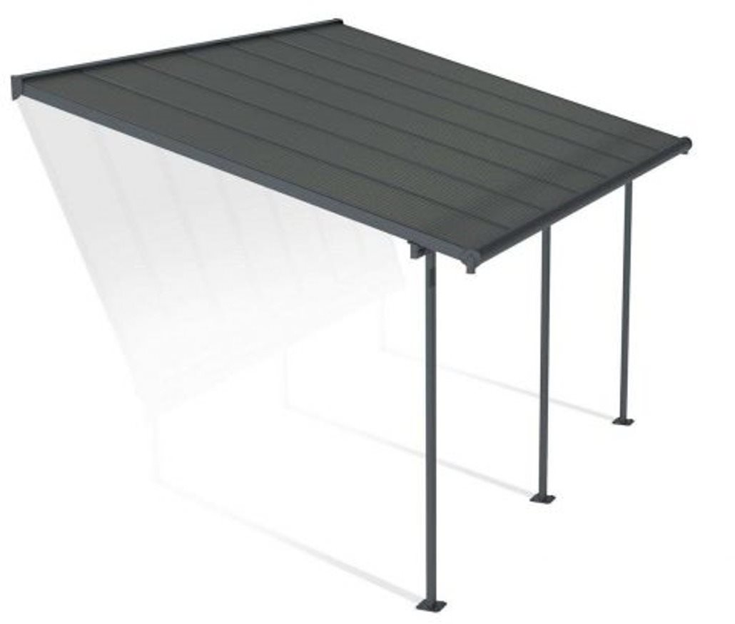 PALRAM Pergola záhradná CAPRI 4200, antracit 3 × 4,25 m Pergola
