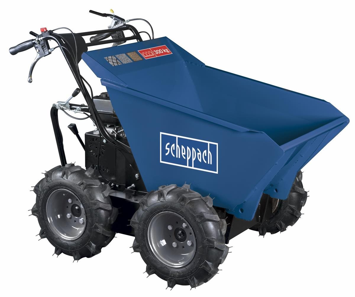 Scheppach DP 3000 – kolesový prepravník 4 × 4 s nosnosťou 300 kg a...