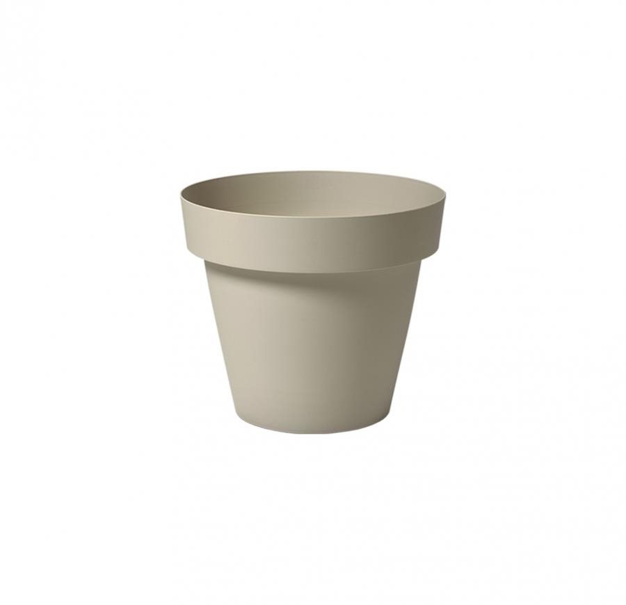 GARDINO kvetináč MELROSE O 35 cm, 18 l, béžový Kvetináč