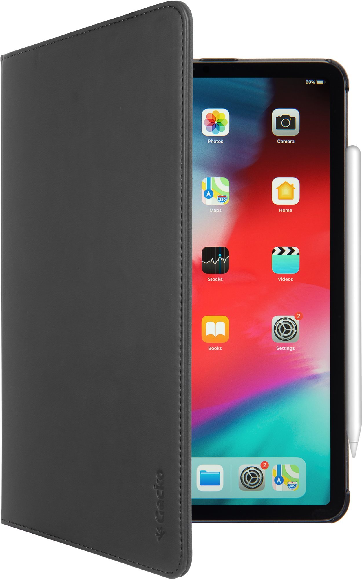 Gecko Covers pour Apple iPad Pro 11" (2020) Easy-click cover noir...