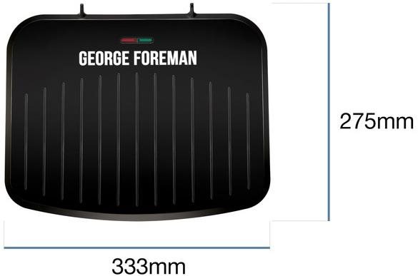 George Foreman 25810-56 Fit Grill Medium Kontakt grill
