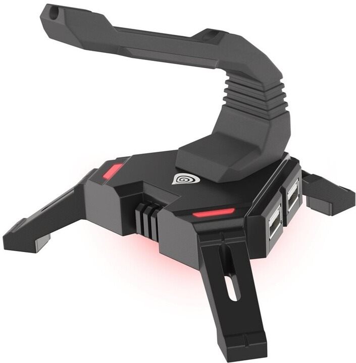 GENESIS Mouse Bungee VANAD 300, HUB 4× USB 2.0 Držiak kábla od myši