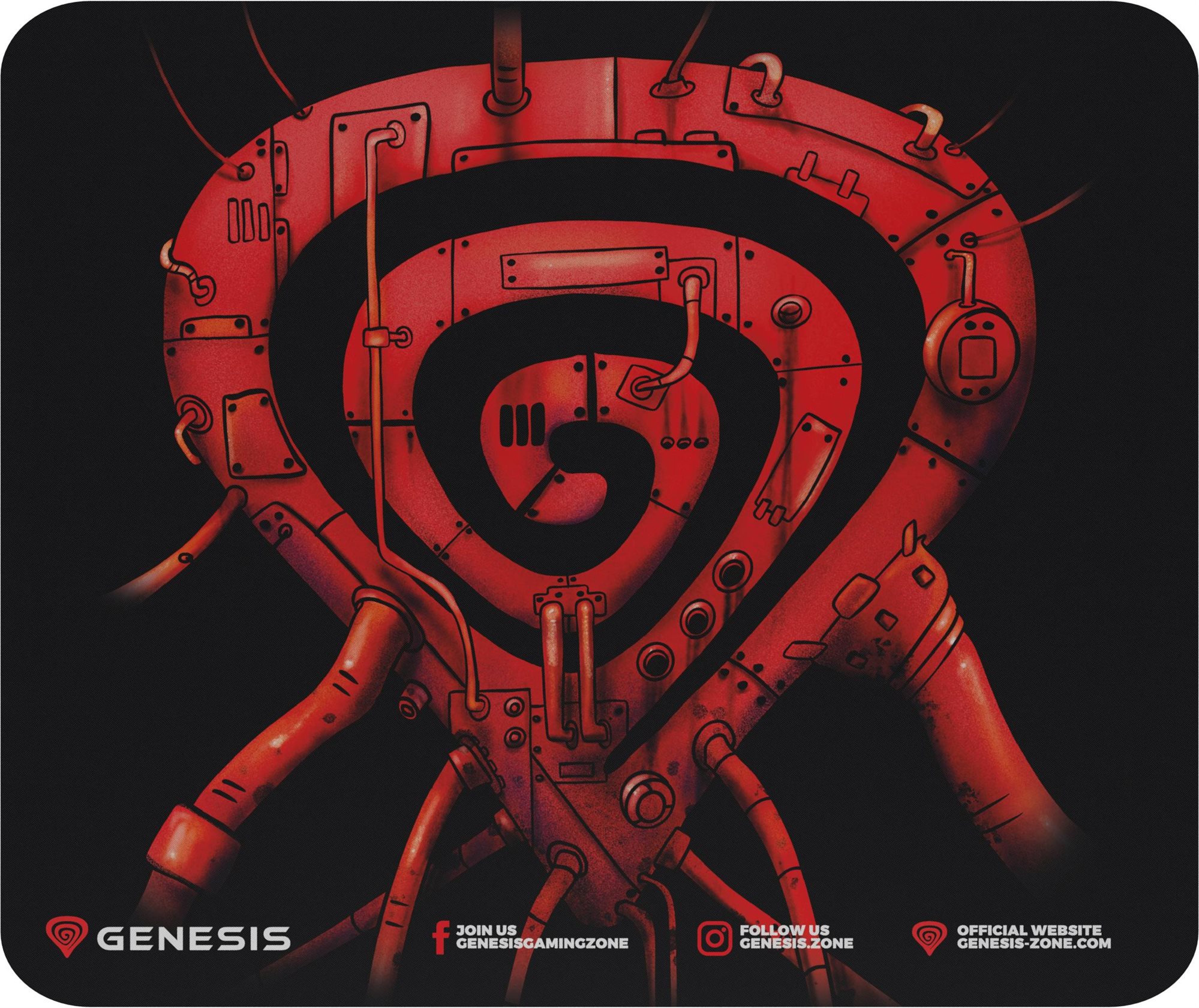 Genesis PUMP UP THE GAME 250 × 210 mm Egérpad