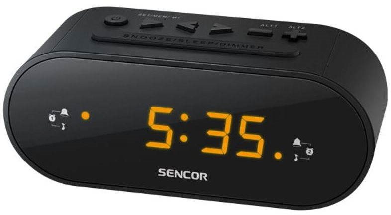 Sencor SRC 1100 fekete Rádiós ébresztőóra
