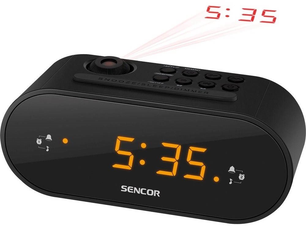 SENCOR SRC 3100 čierny Rádiobudík