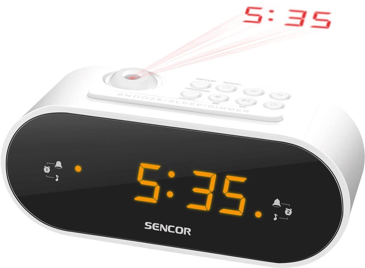 Sencor SRC 3100 biely Rádiobudík