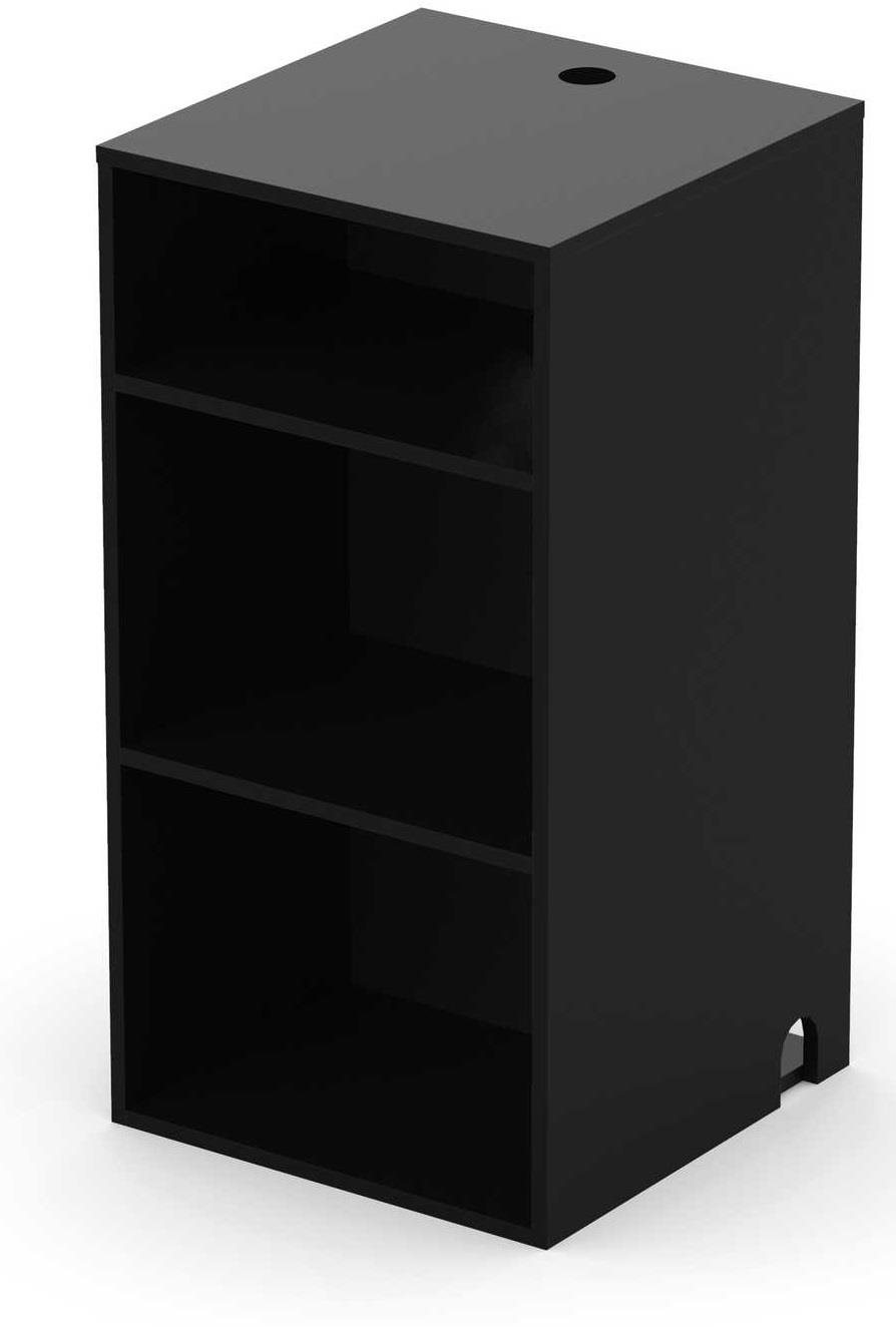 GLORIOUS Modular Mix Rack Black Bakelit lemez tartó