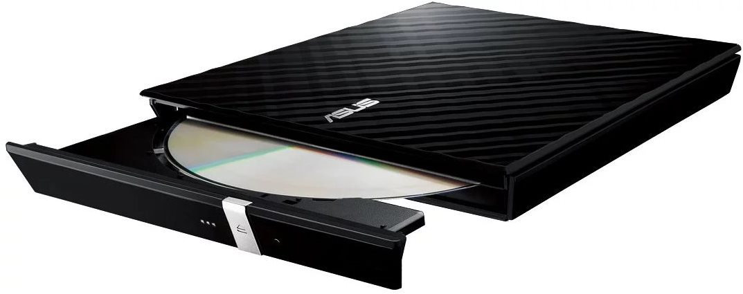 ASUS SDRW-08D2S-U Lite, čierna + softvér Externá napaľovačka