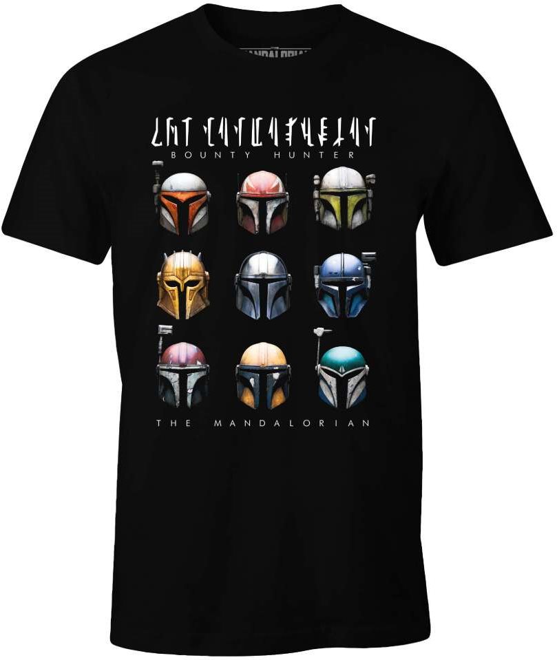 Star Wars Mandalorian - Bounty Hunters - XXL méretű póló Póló