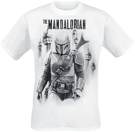 Star Wars: Mandalorian VS Stormtroopers tričko XXL Tričko