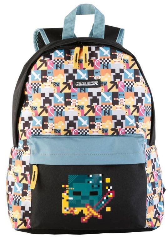 TOY BAGS, S.L.U. Minecraft: Pixel's Characters s přední kapsou...