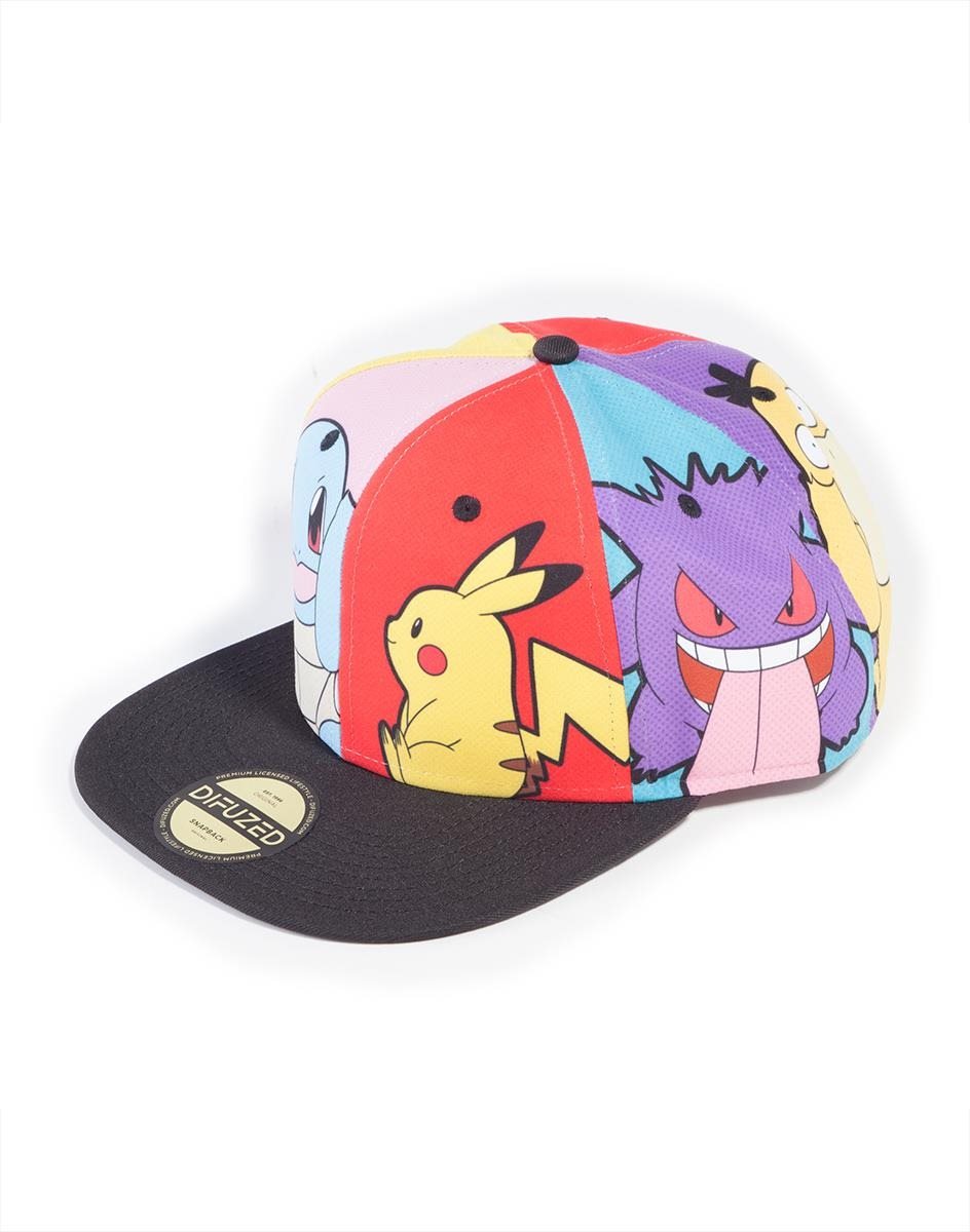 Pokémon – Multi Pop Art – šiltovka Šiltovka