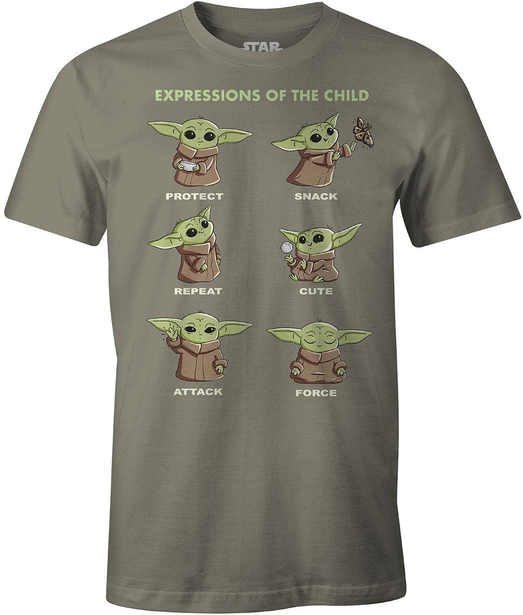 Star Wars Mandalorian - Child Expressions S T-Shirt T-Shirt