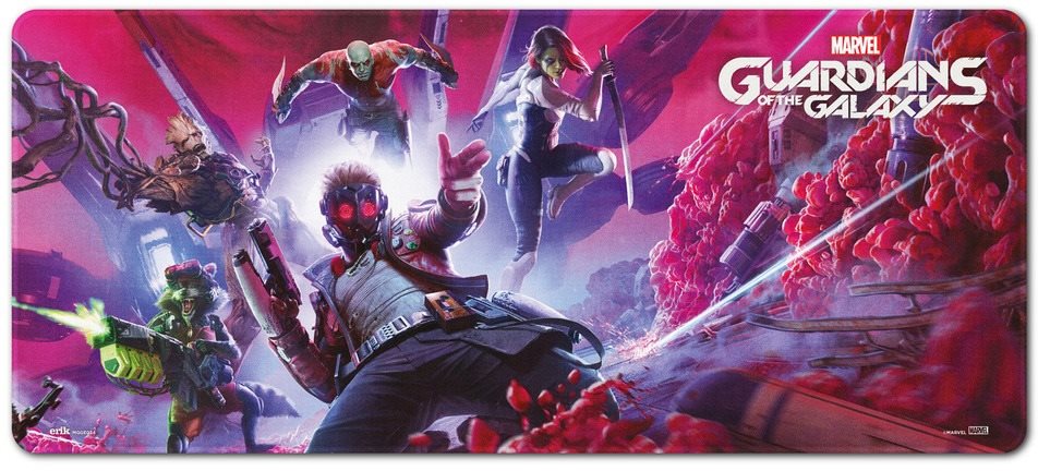 Guardians of the Galaxy – herná podložka na stôl Podložka pod myš