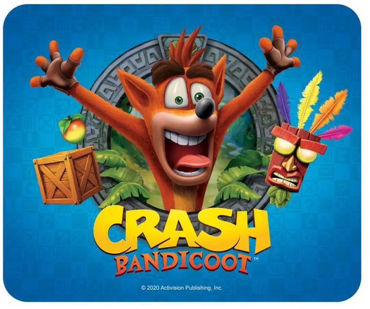 Crash Bandicoot - Podložka pod myš Podložka pod myš
