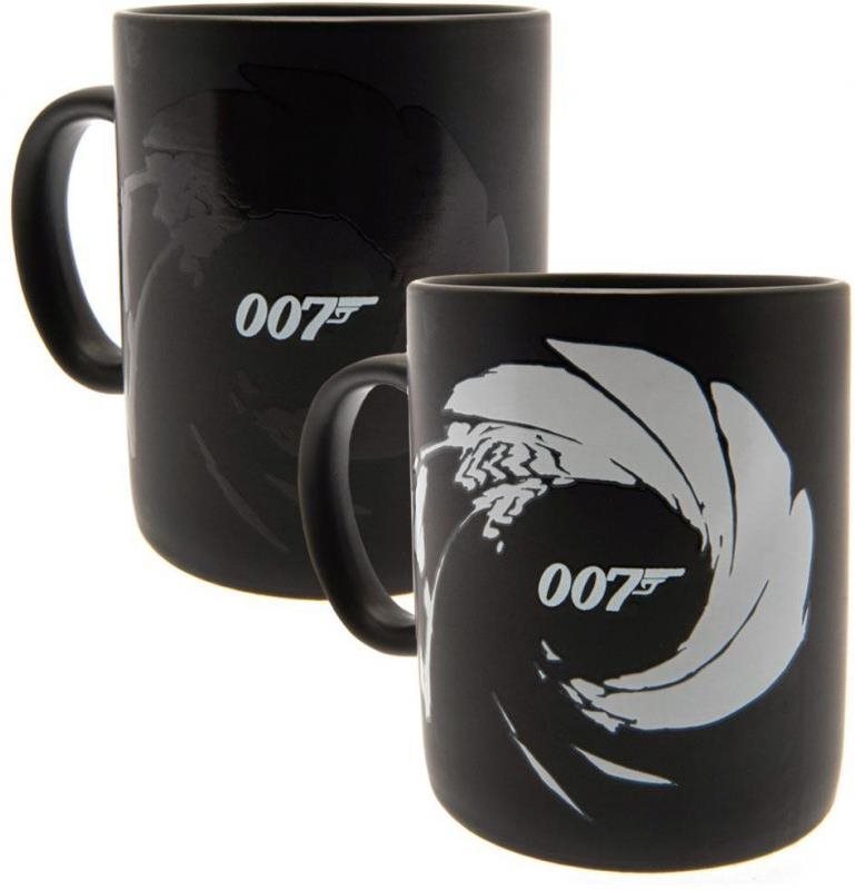 James Bond – Gunbarrel – hrnček meniaci farbu Hrnček