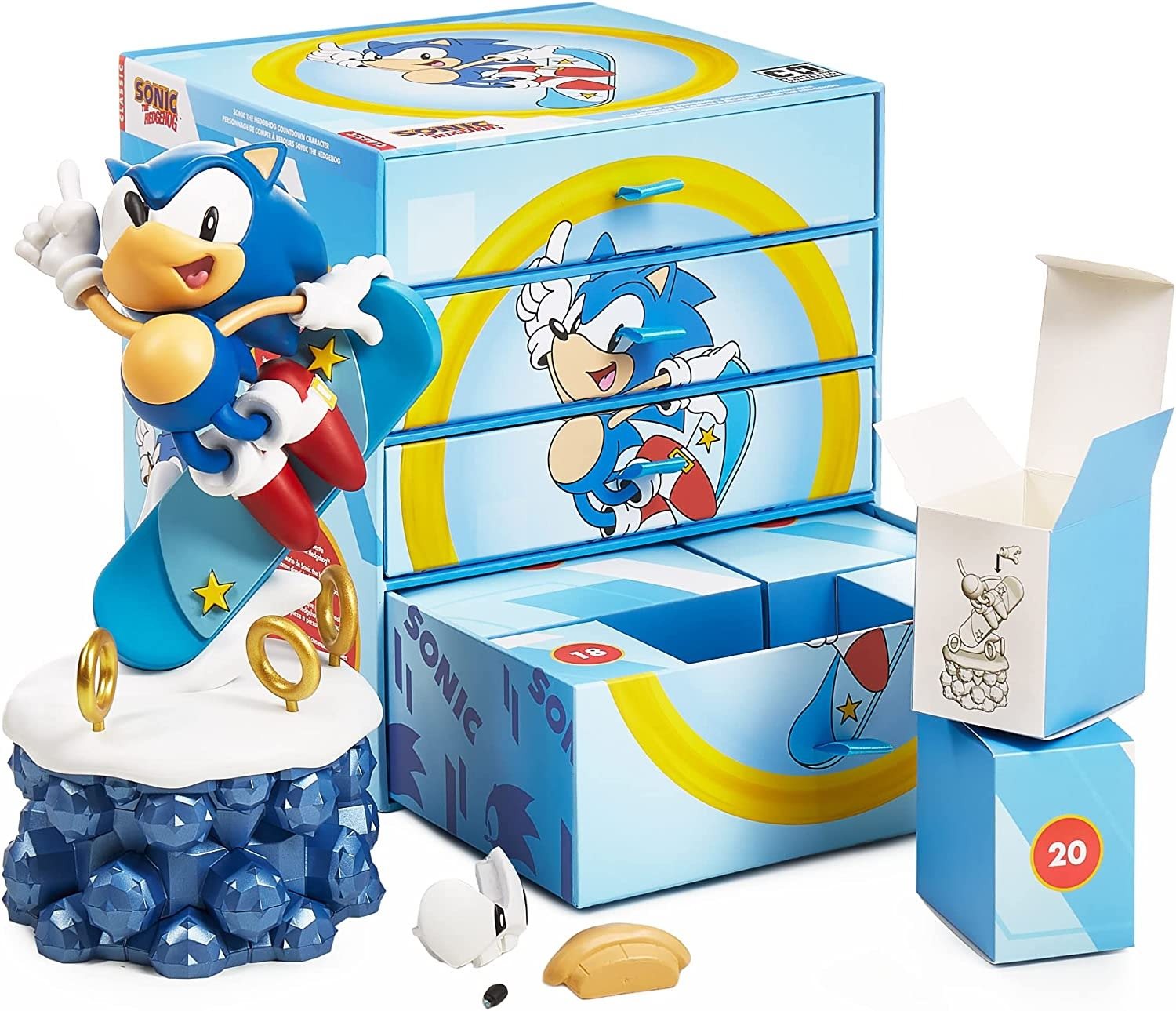 Sonic the Hedgehog: Advent Character - Puzzle, 24 Teile...