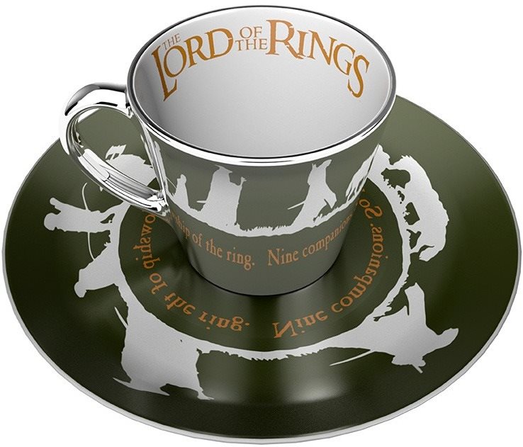 Lord of the Rings – hrnček s tanierikom Hrnček