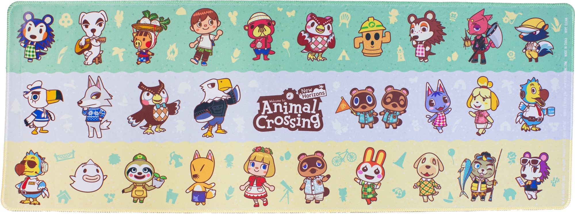 Animal Crossing – herná podložka na stôl Podložka pod myš
