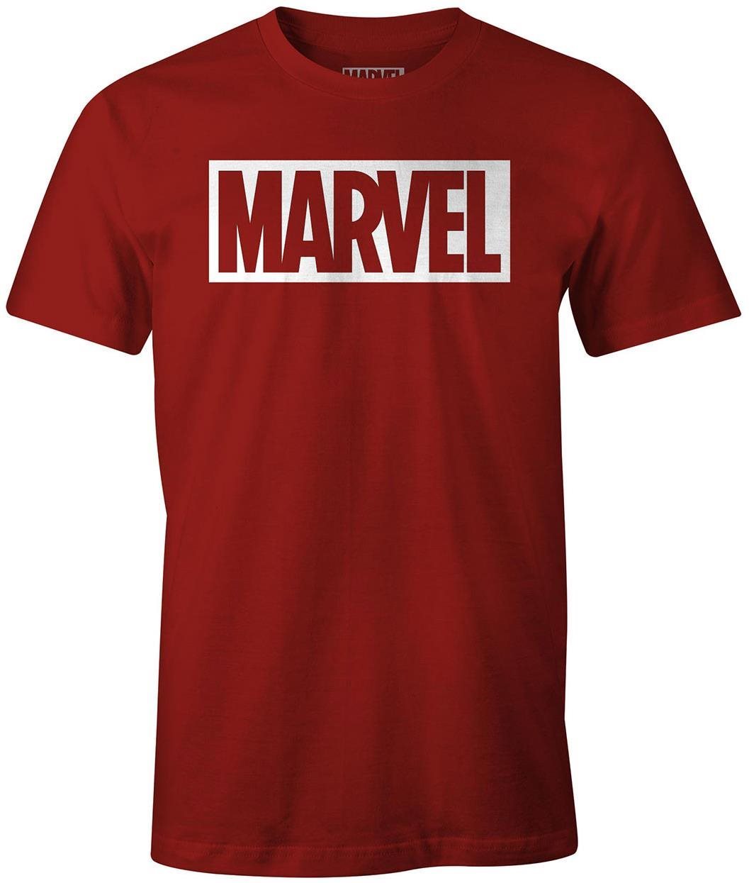 Marvel - Red Classic Logo - T-Shirt - S T-Shirt