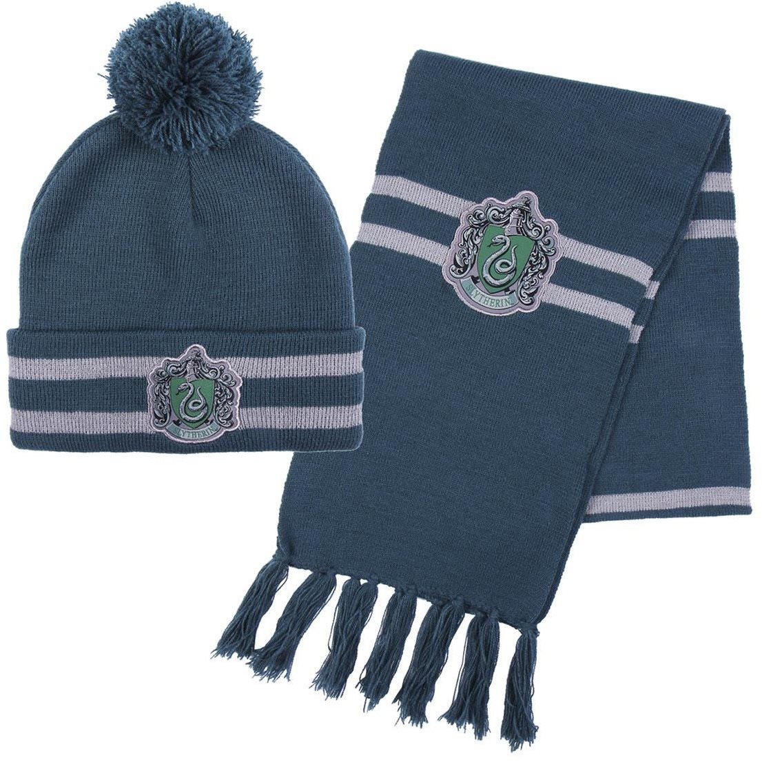 Harry Potter – Slytherin – čiapka a šál Zimná čiapka