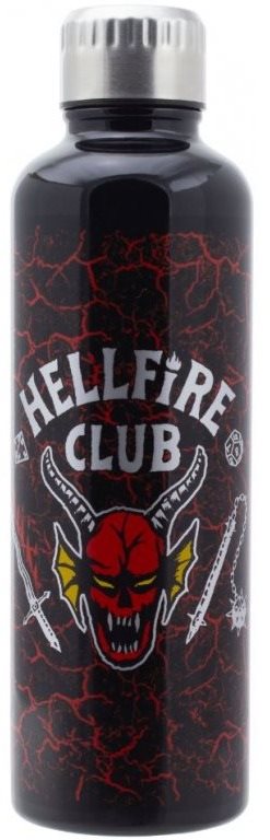 Stranger Things – Hellfire Club – fľaša na pitie Fľaša na vodu