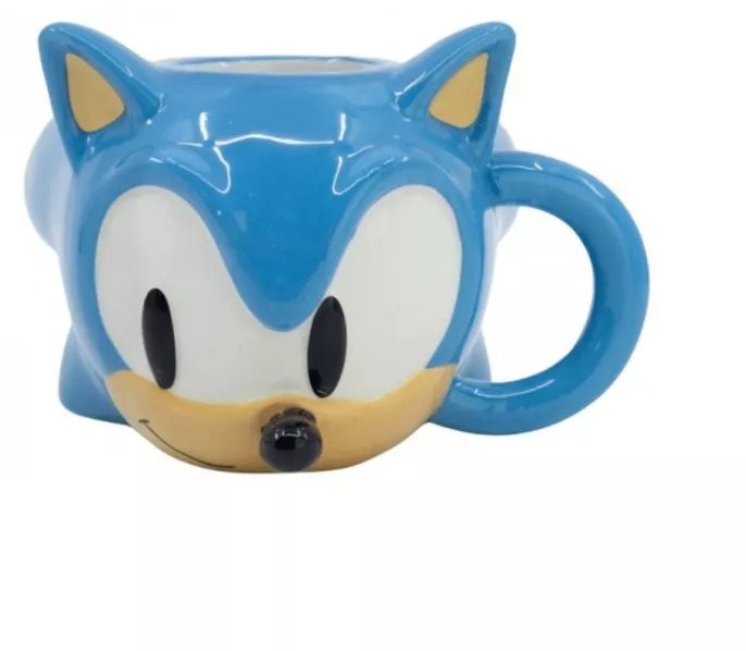 Sonic The Hedgehog – 3D hrnček Hrnček