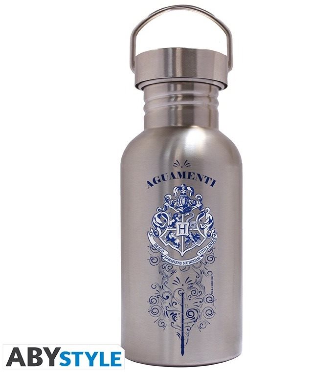 Harry Potter - Aguamenti - Trinkflasche aus Edelstahl Trinkflasche