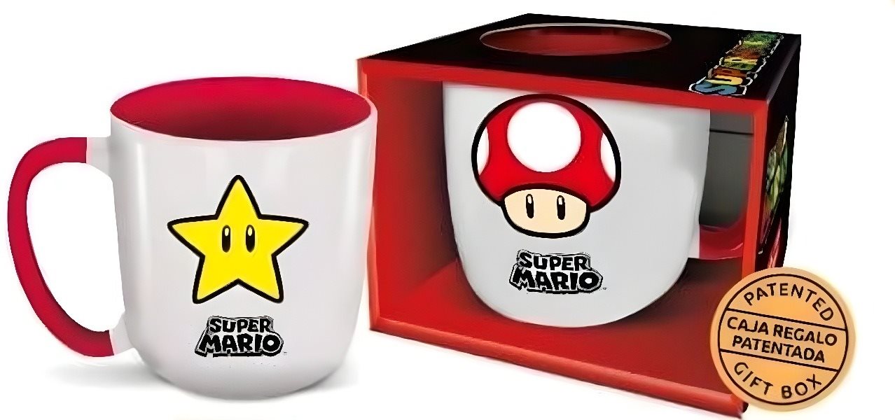 Super Mario – hrnček Hrnček
