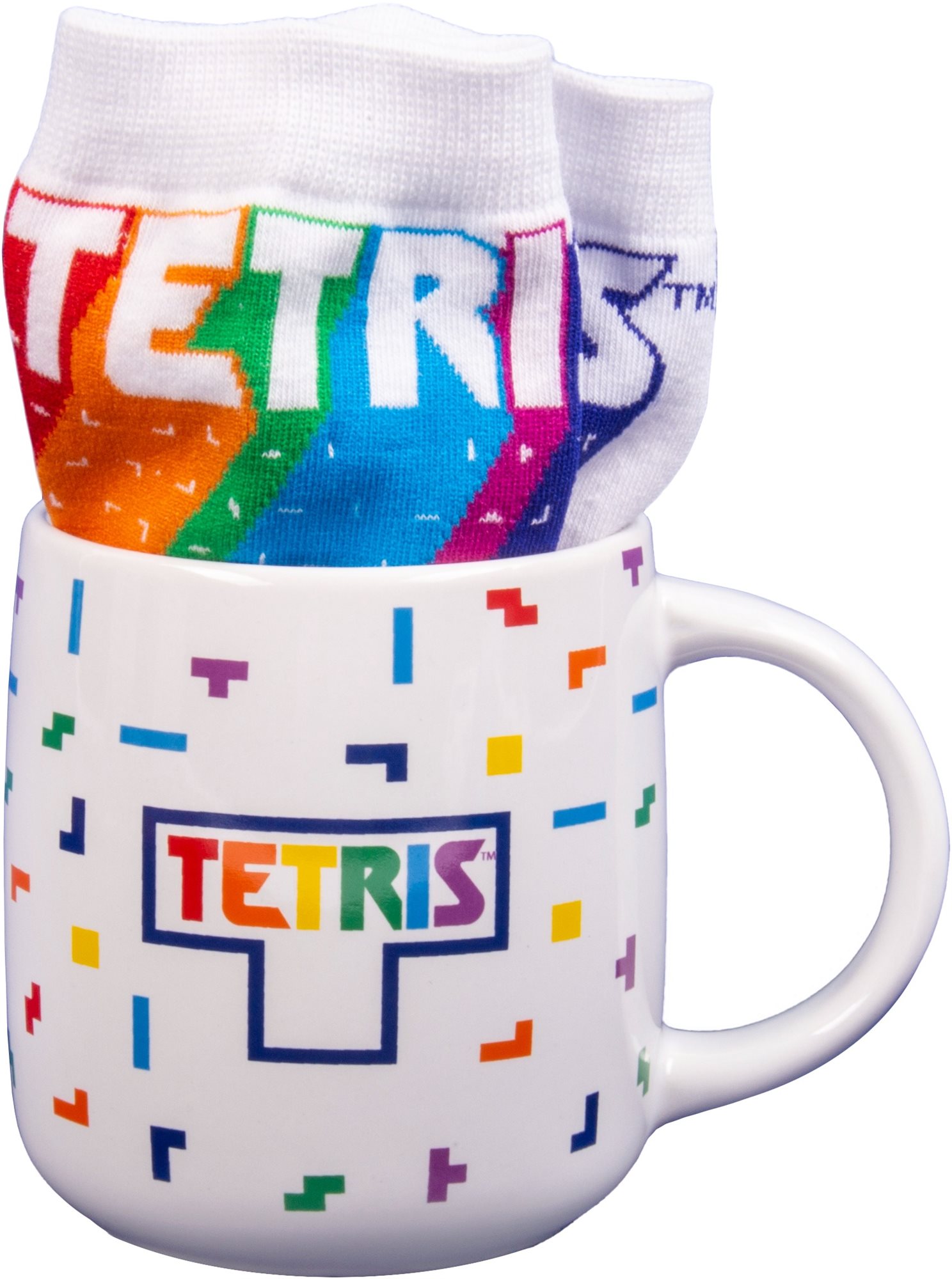 Tetris hrnček s ponožkami Hrnček
