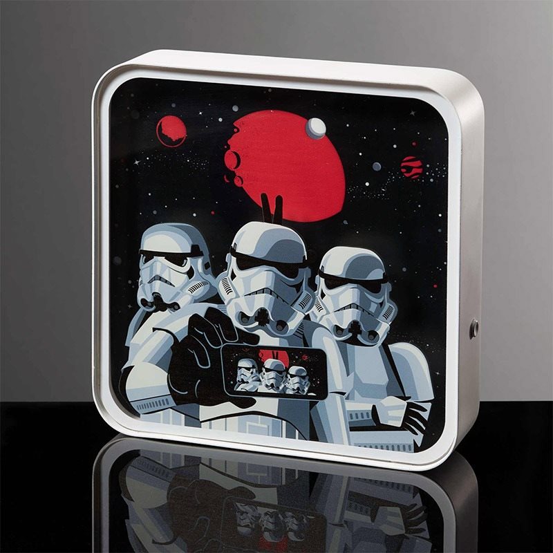 Stormtrooper- Perspex Asztali lámpa