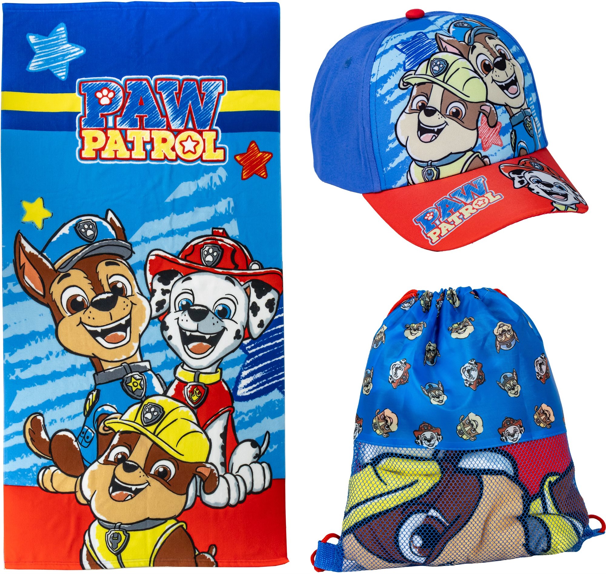 Paw Patrol - ručník a kšiltovka Detská súprava