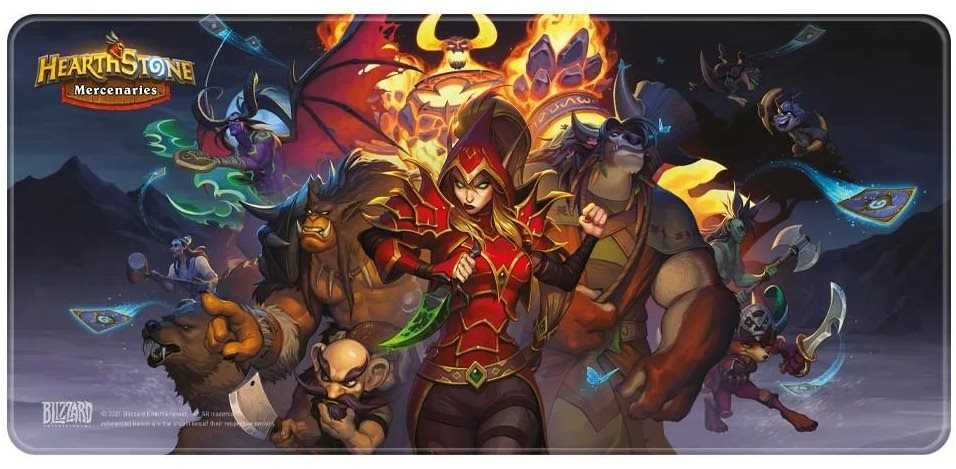 Hearthstone Mercenaries Egérpad