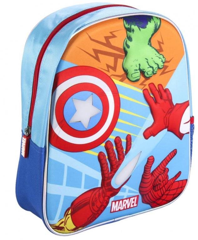 Marvel: Avengers – detský 3D blikajúci batoh Detský ruksak