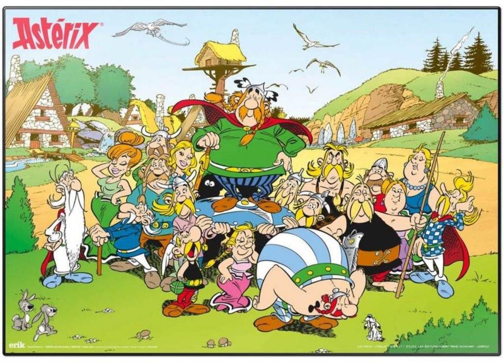 Asterix a Obelix: Group – podložka na stôl Podložka na stôl