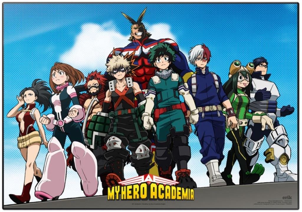 My Hero Academia: Characters – podložka na stôl Podložka na stôl