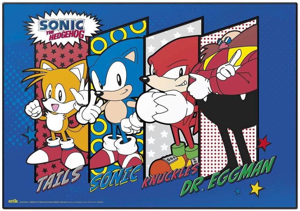 Sonic: The Hedgehog – podložka na stôl Podložka na stôl