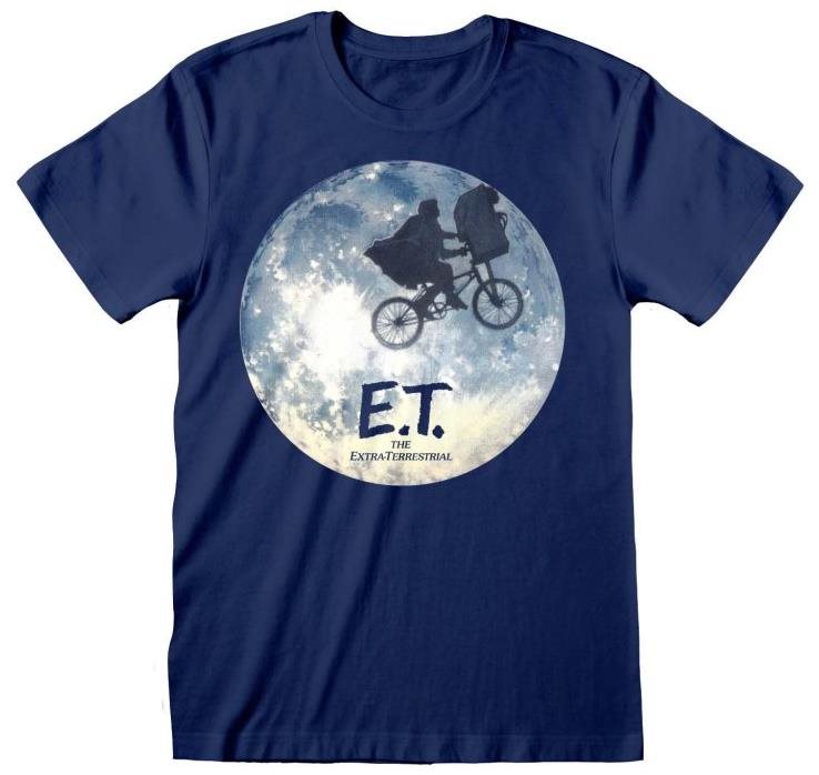 ET|E.T. Mimozemšťan – Moon Ride Silhouette – tričko XL Tričko