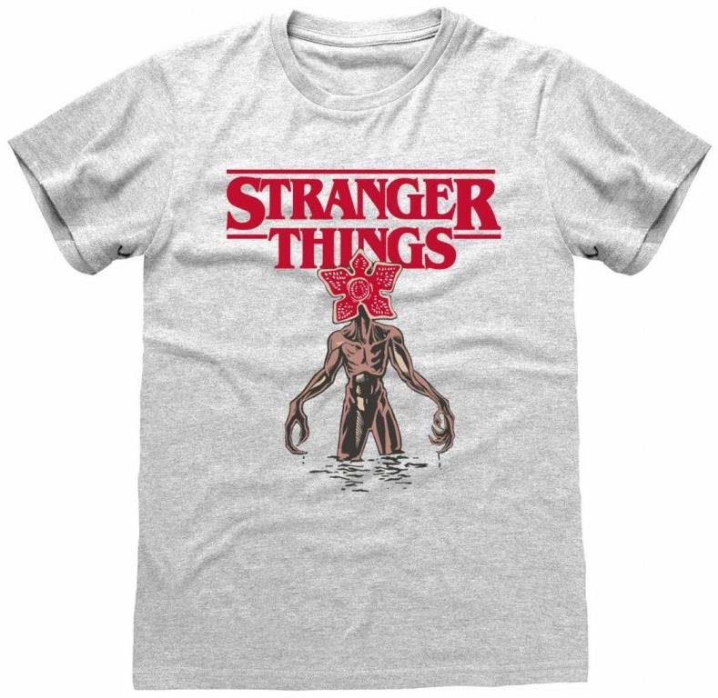 Stranger Things – Logo Demogorgon – tričko XL Tričko