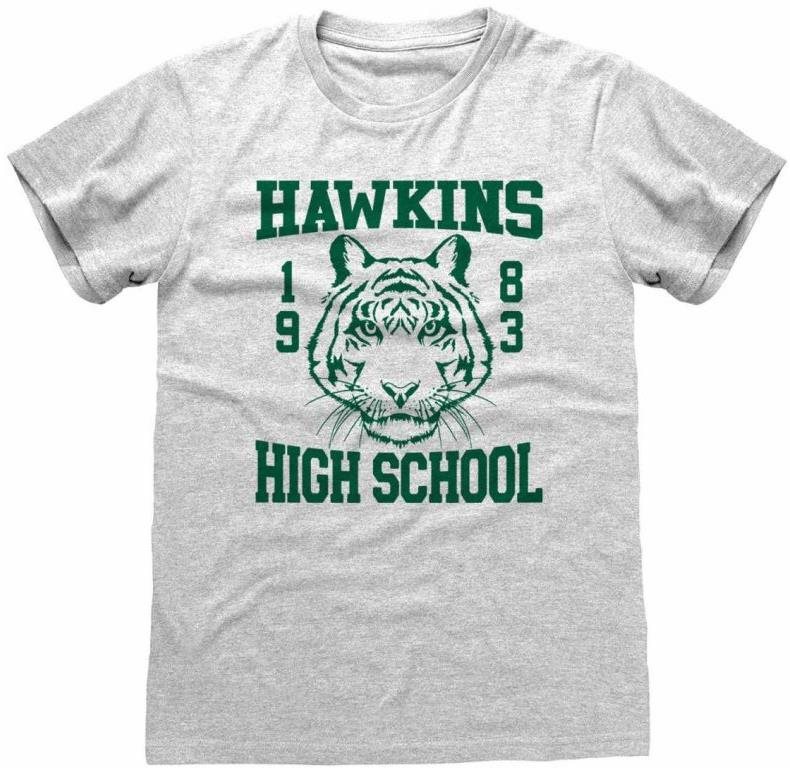 Stranger Things – Hawkins High School – tričko XL Tričko