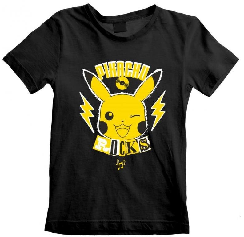 Pokémon – Pikachu Rocks – tričko 12 – 13 rokov Tričko