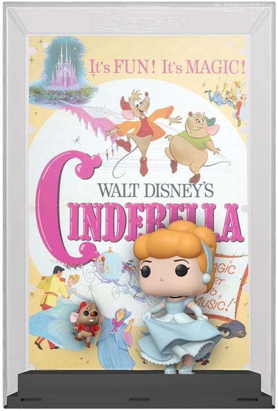 Funko POP! Disneys 100th Anniversary – Cinderella with poster Figúrka