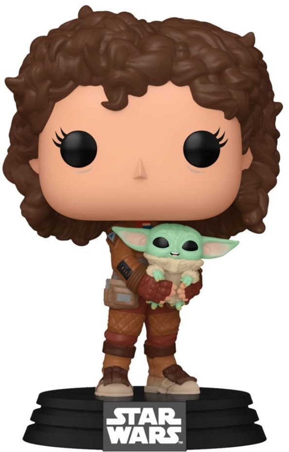 Funko POP! Star Wars: The Mandalorian - Peli Motto with Grogu Figura