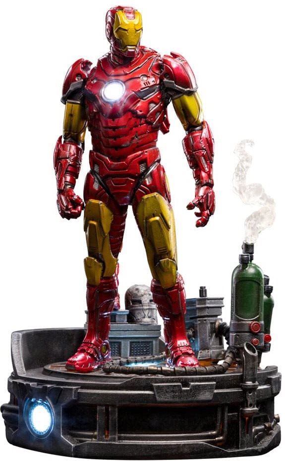 Marvel Comics - Iron Man Unleashed Deluxe - Art Scale 1/10 Figura