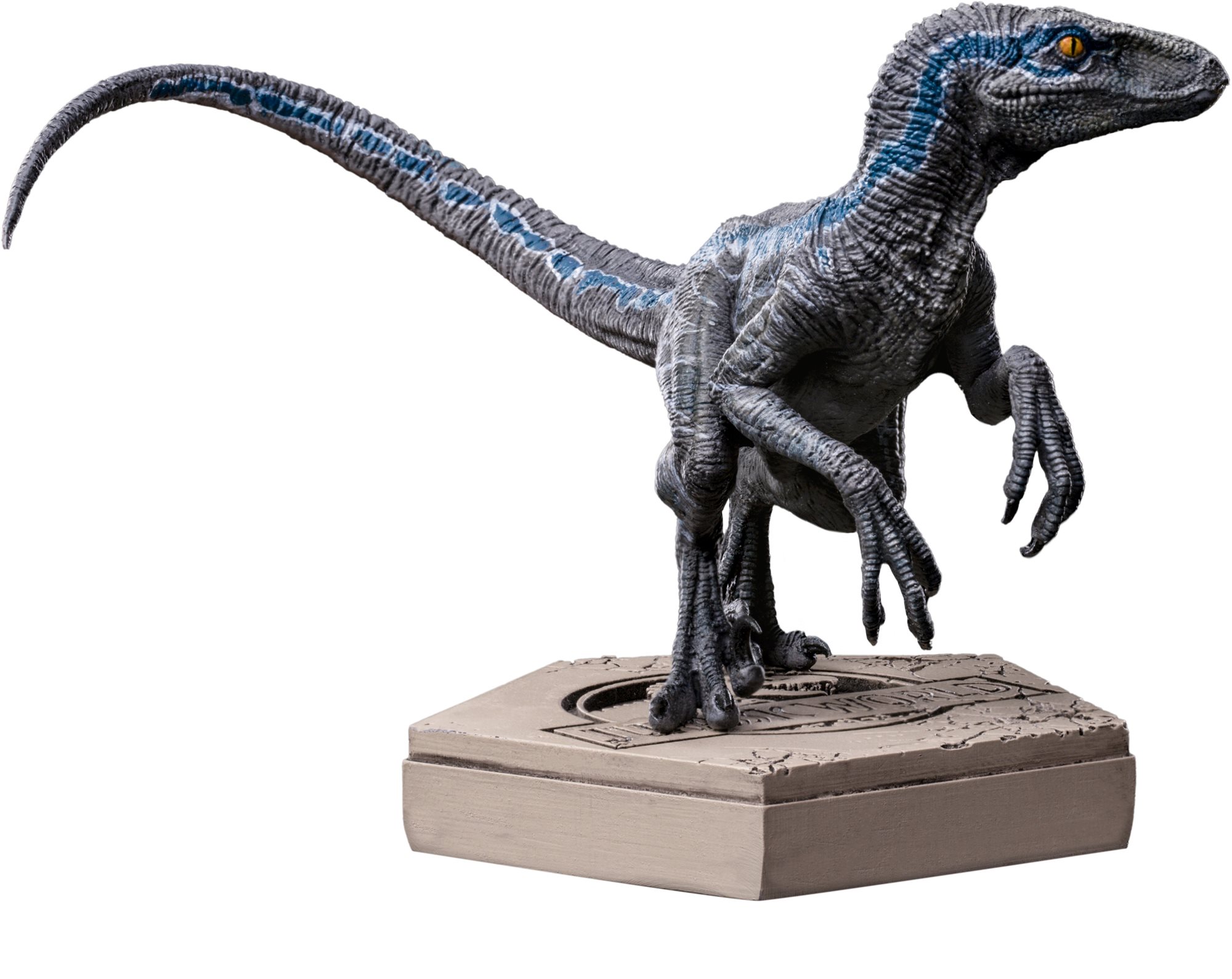 Jurassic Park - Icons - Velociraptor Blue B Figur