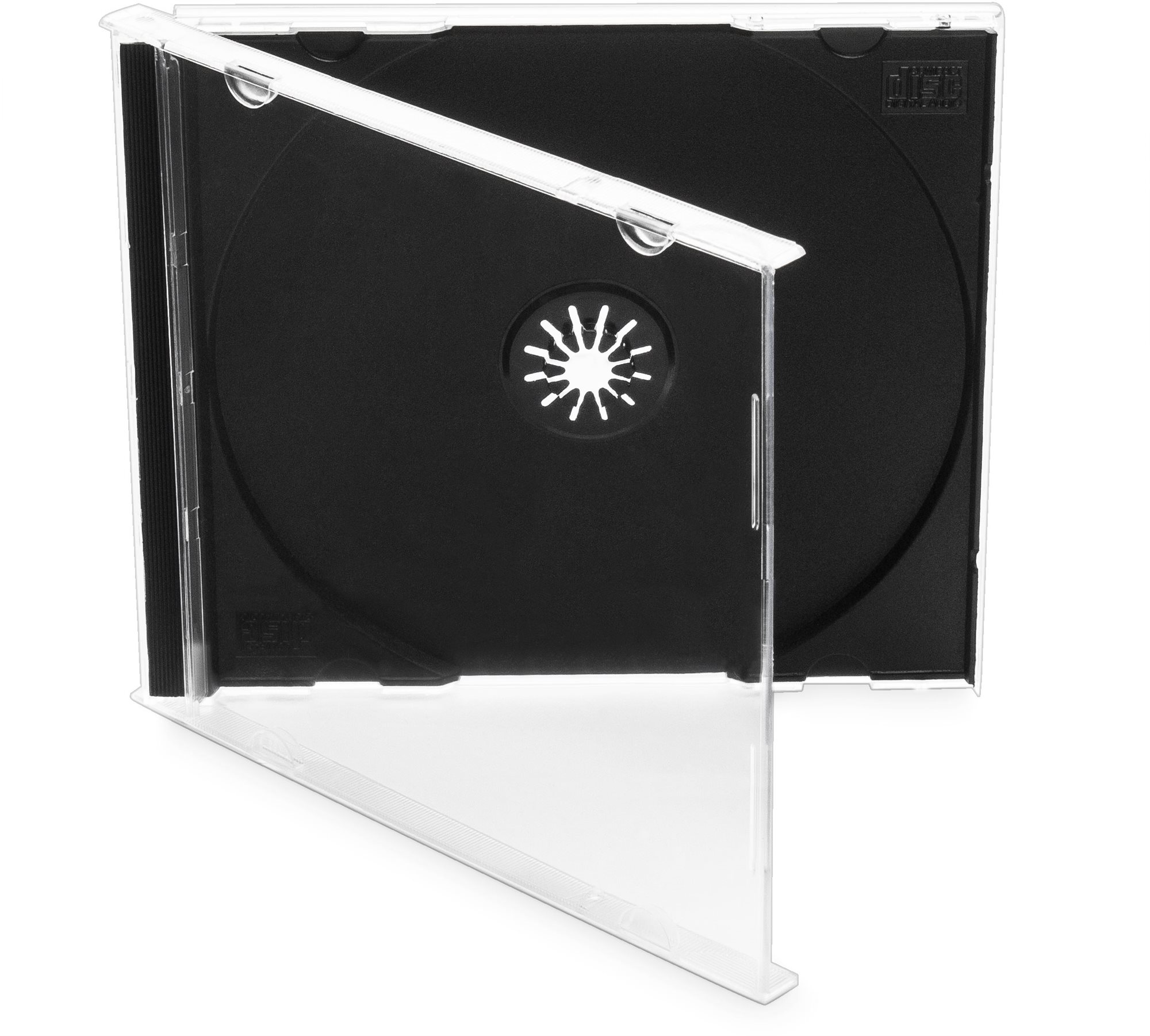 COVER IT Krabička na 1ks - čierna, 10ks/bal Obal na CD/DVD