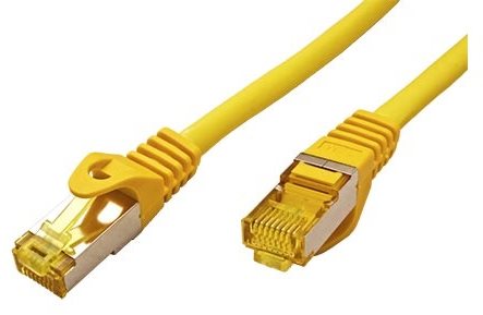 OEM S/FTP patch cable Cat 7, with RJ45 connectors, LSOH, 0,25m,...