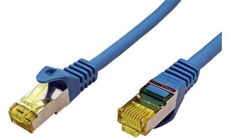 OEM S/FTP patch cable Cat 7, with RJ45 connectors, LSOH, 0.25m,...